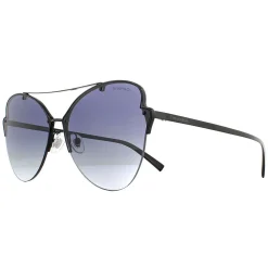 Tiffany Cat-Eye^Sunglasses 3063 60074L Black Blue Gradient