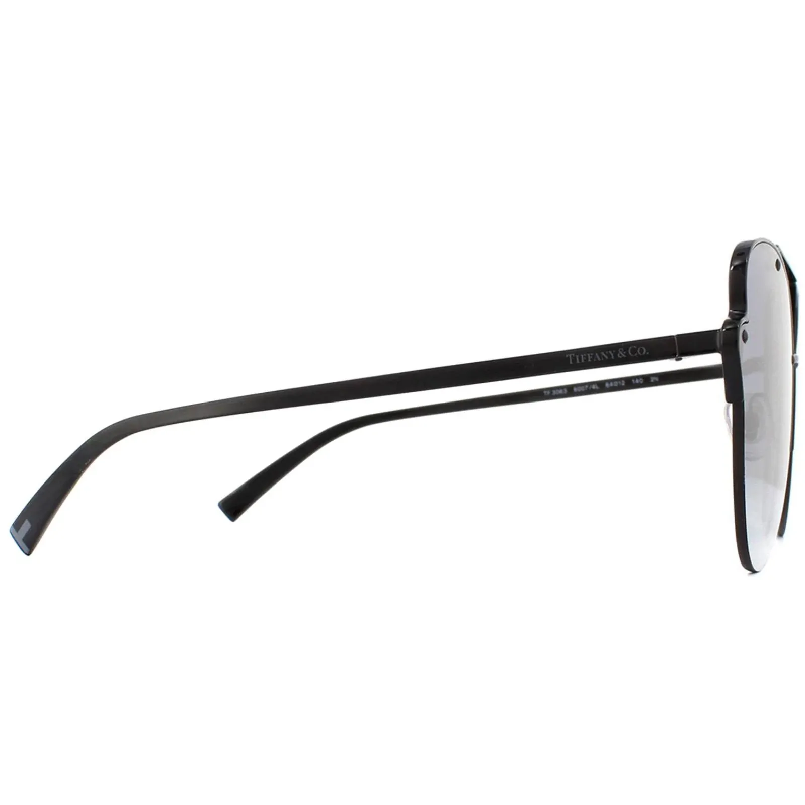 Tiffany Cat-Eye^Sunglasses 3063 60074L Black Blue Gradient