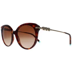 Tiffany Cat-Eye^Sunglasses TF4189 80023B Havana Brown Gradient