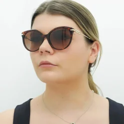 Tiffany Cat-Eye^Sunglasses TF4189 80023B Havana Brown Gradient