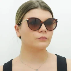 Tiffany Cat-Eye^Sunglasses TF4189 80023B Havana Brown Gradient