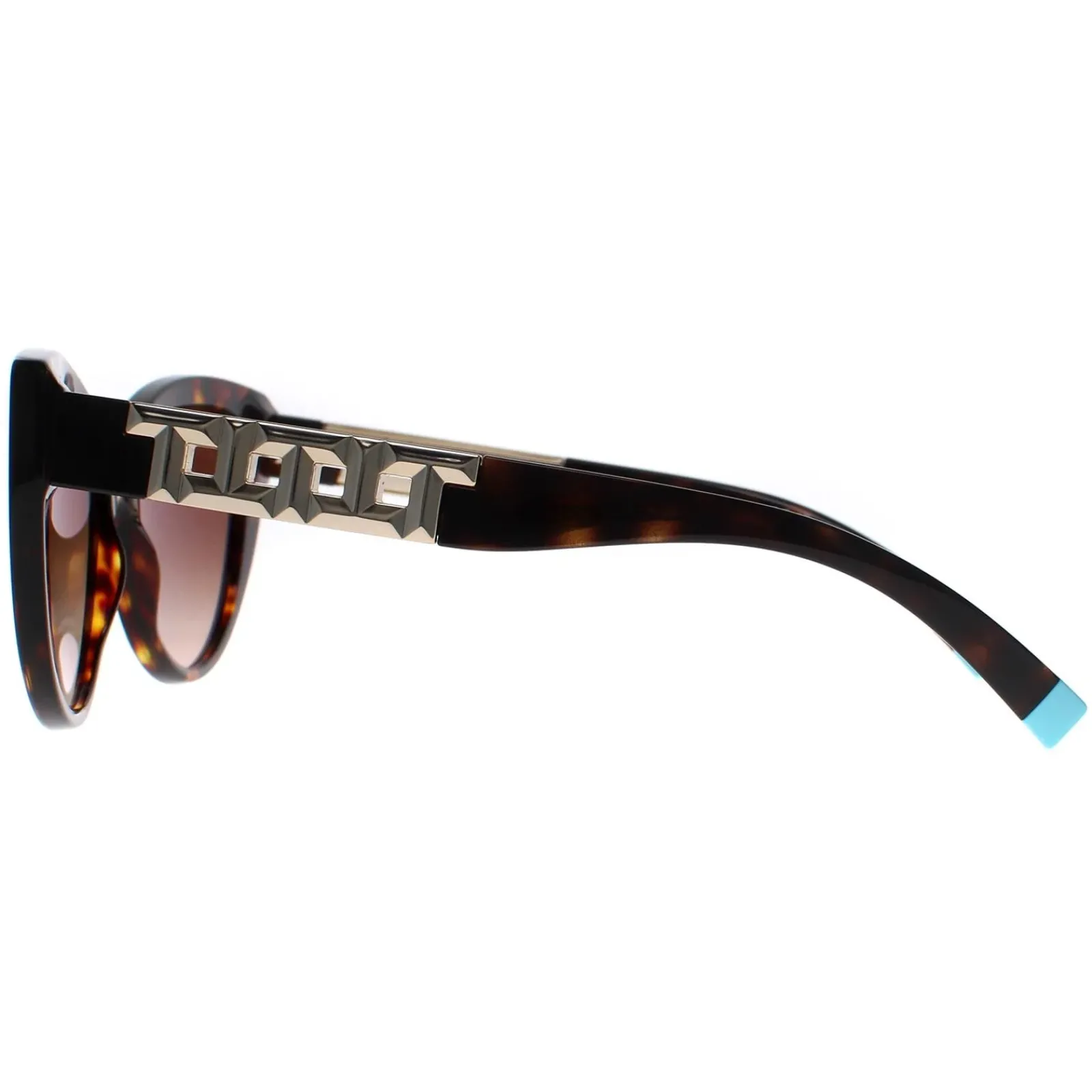 Tiffany Cat-Eye^Sunglasses TF4196 80153B Havana Brown Gradient