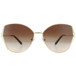 Tiffany Butterfly^Sunglasses TF3072 60213B Pale Gold Brown Gradient