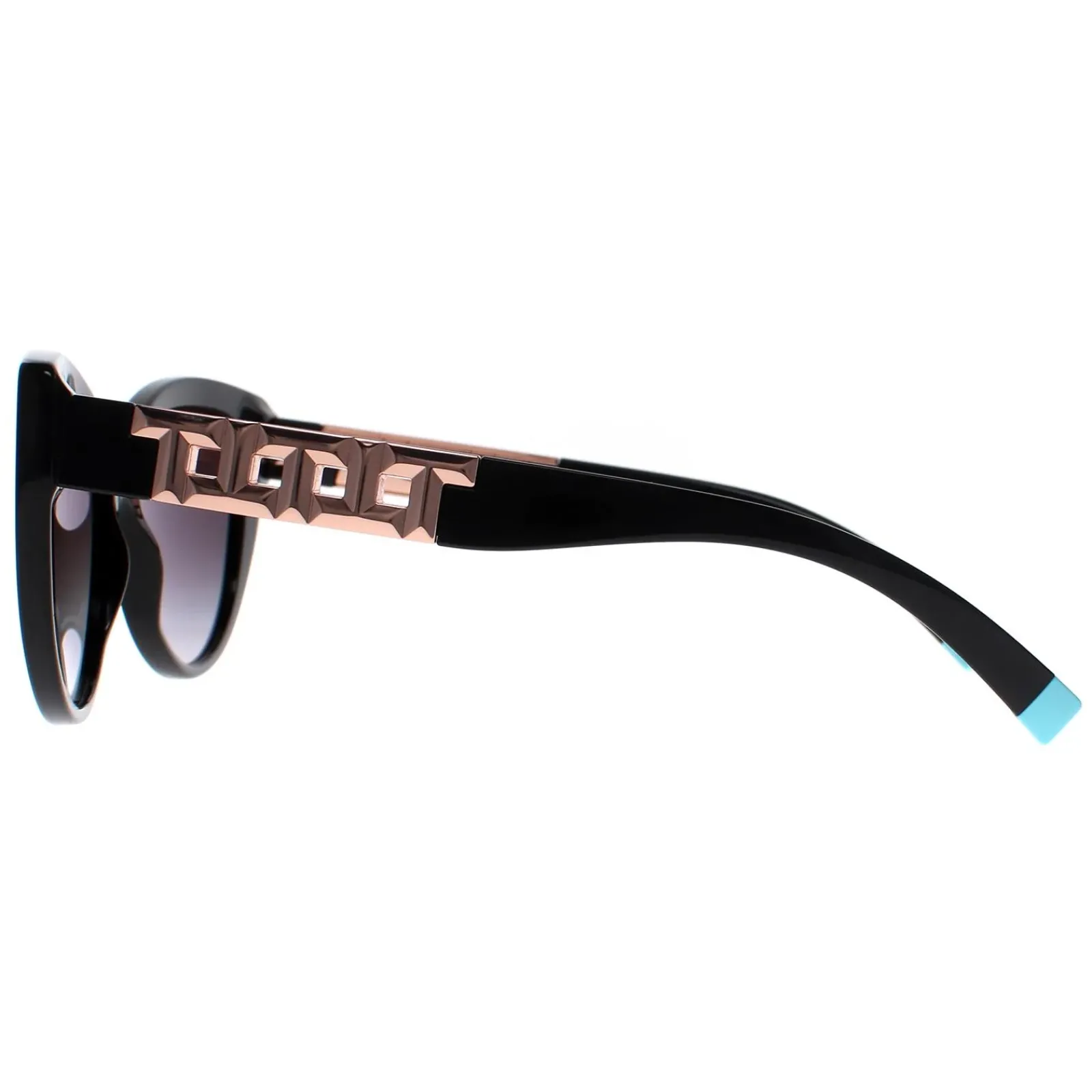 Tiffany Cat-Eye^Sunglasses TF4196 80013C Black Grey Gradient