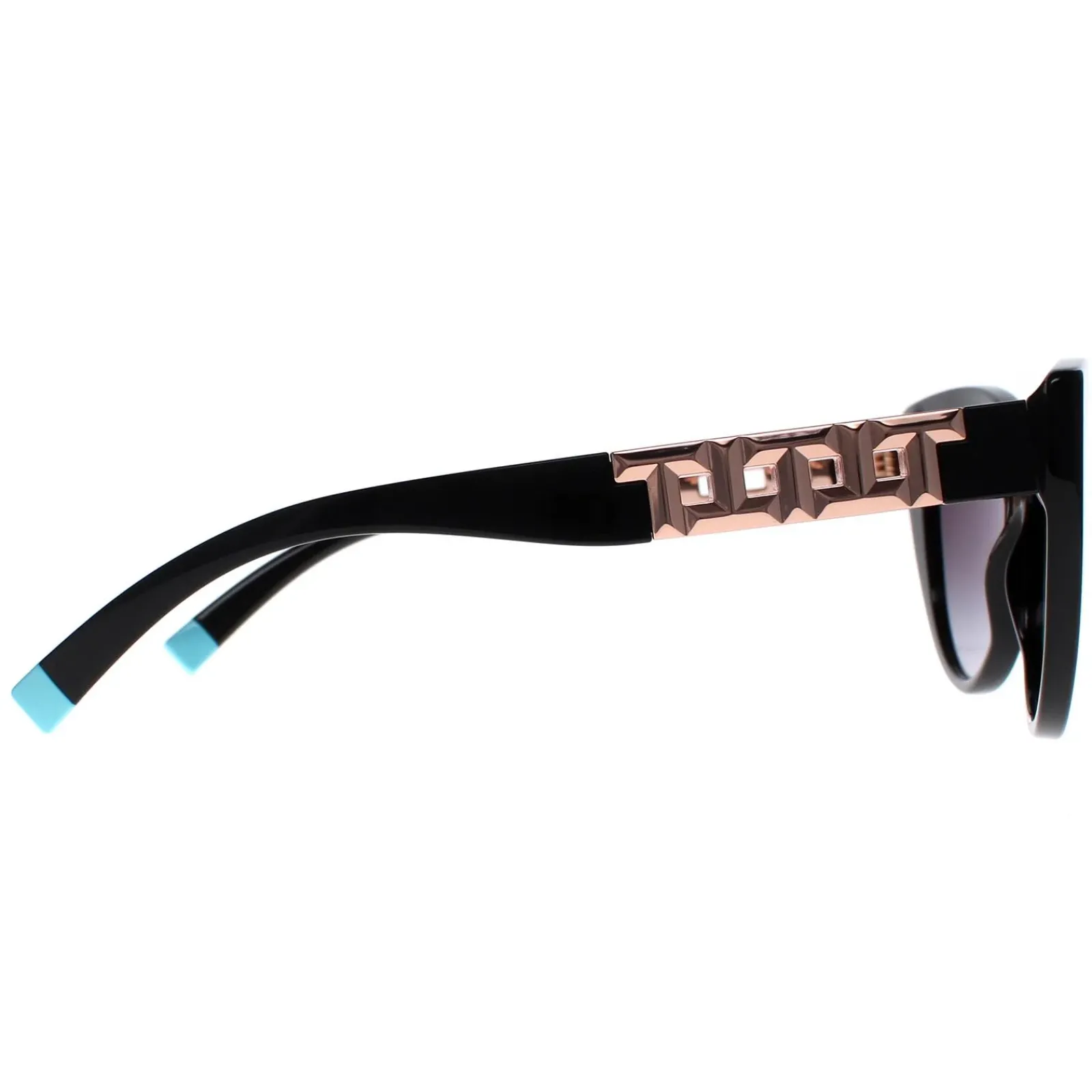 Tiffany Cat-Eye^Sunglasses TF4196 80013C Black Grey Gradient