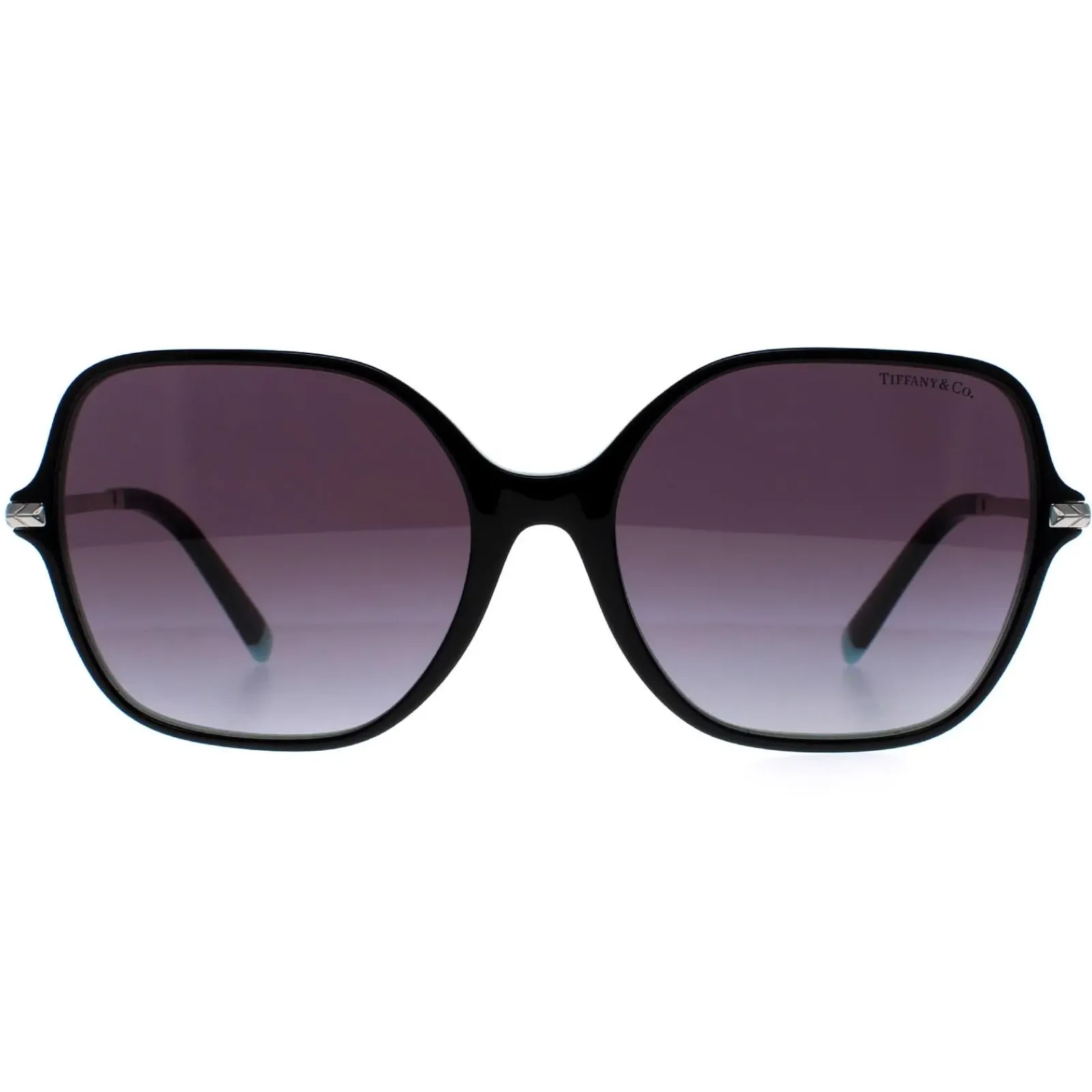 Tiffany Square^Sunglasses TF4191 80553C Black on Blue Grey Gradient