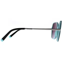 Tiffany Square^Sunglasses TF4191 80553C Black on Blue Grey Gradient