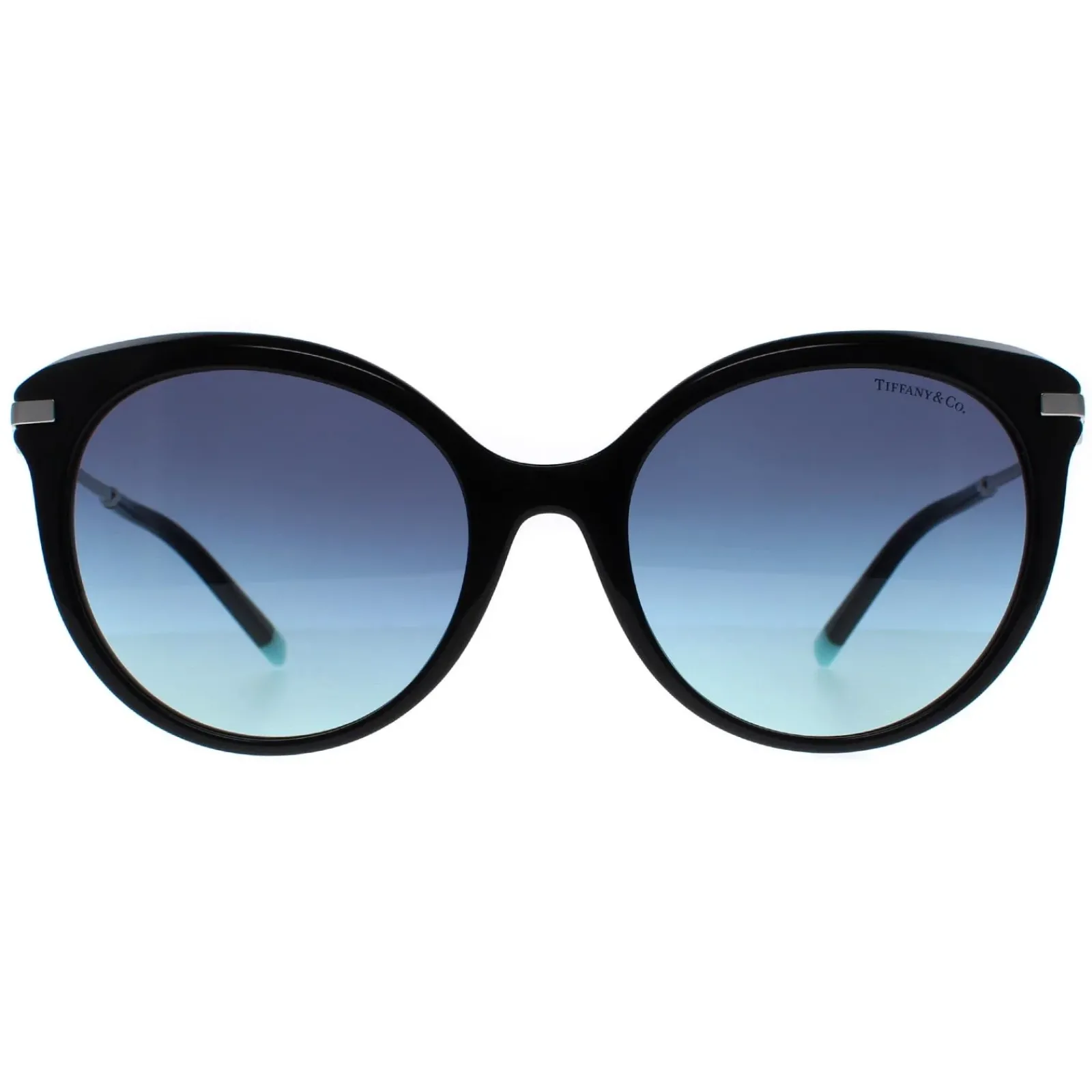 Tiffany Cat-Eye^Sunglasses TF4189 80019S Black Azure Gradient Blue
