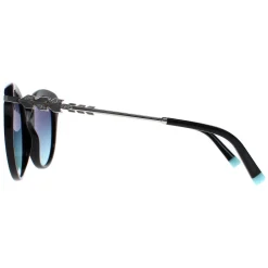 Tiffany Cat-Eye^Sunglasses TF4189 80019S Black Azure Gradient Blue