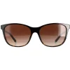 Tiffany Square^Sunglasses TF4174B 81343B Havana On Blue Brown Gradien