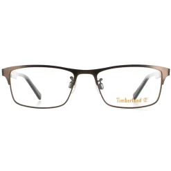 Timberland Rectangle^Glasses Frames TB1547 049 Matte Dark Brown Men
