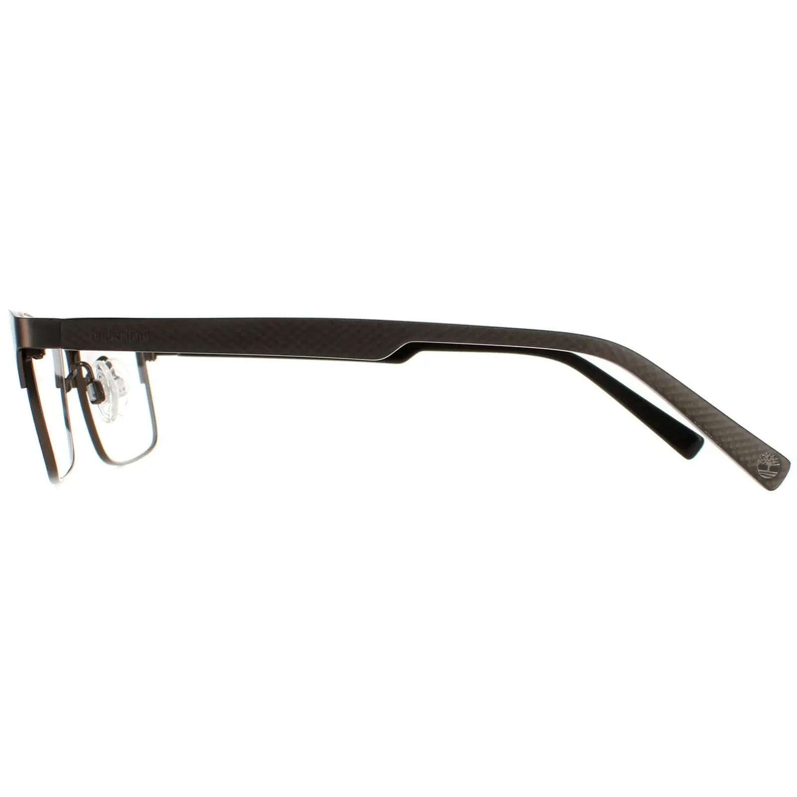 Timberland Rectangle^Glasses Frames TB1547 049 Matte Dark Brown Men