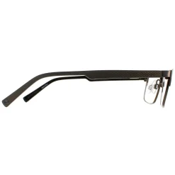 Timberland Rectangle^Glasses Frames TB1547 049 Matte Dark Brown Men