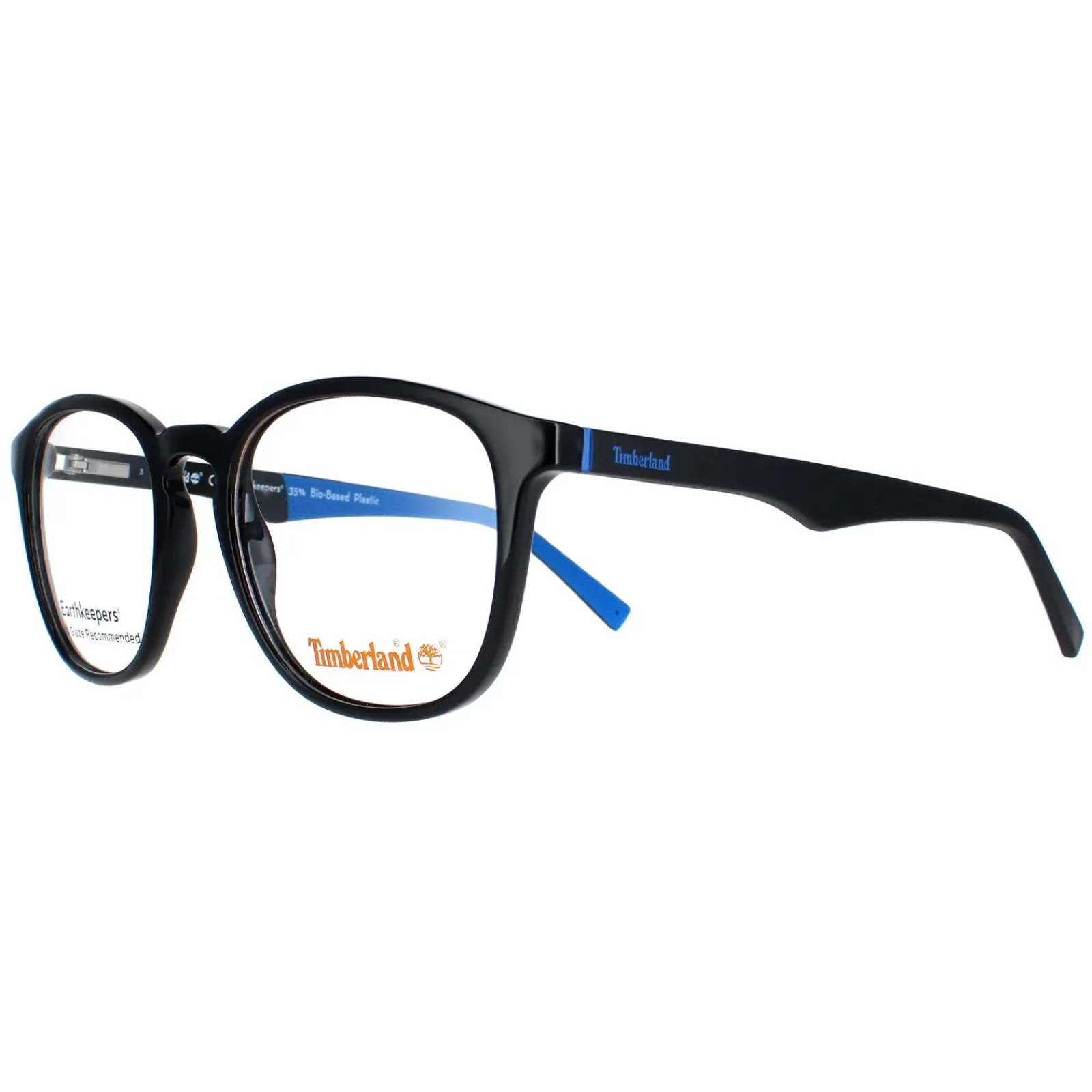 Timberland Round^Glasses Frames TB1626 001 Black Men