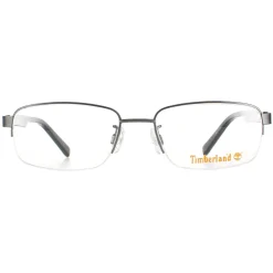 Timberland Rectangle^Glasses Frames TB1548 009 Matte Gunmetal Men