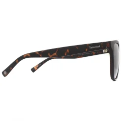 Timberland Polarised^Sunglasses TB9124 52R Dark Havana Green Polarized