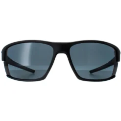 Timberland Polarised|Wrap^Sunglasses TB9308 02D Matte Black Smoke Polarized