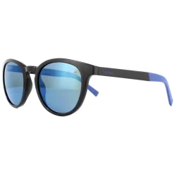 Timberland Polarised^Sunglasses TB9128 01D Shiny Black Blue Blue Polarized