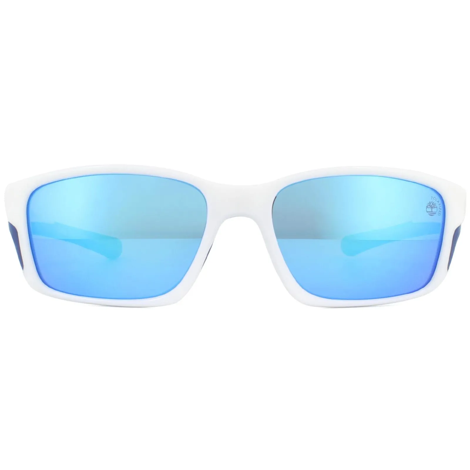 Timberland Polarised^Sunglasses TB9172 21D White Blue Mirror Polarized