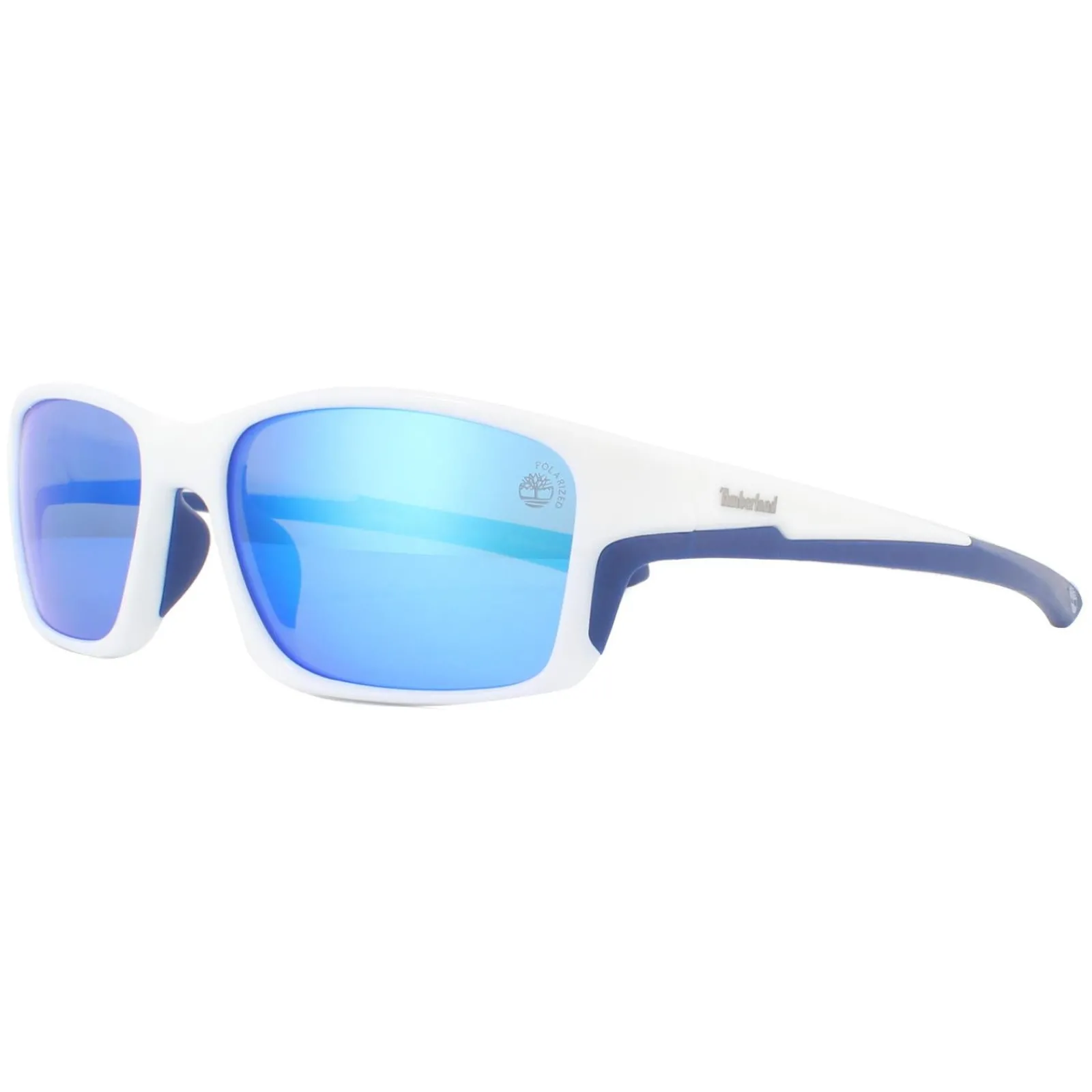 Timberland Polarised^Sunglasses TB9172 21D White Blue Mirror Polarized