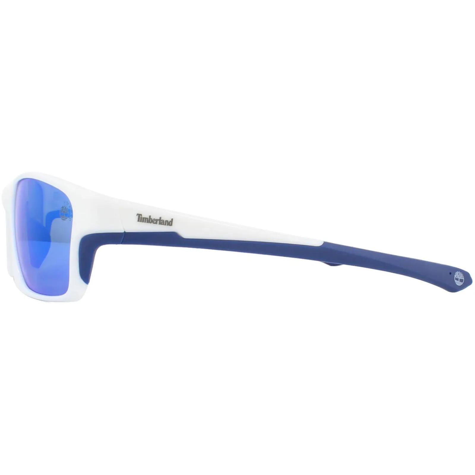 Timberland Polarised^Sunglasses TB9172 21D White Blue Mirror Polarized