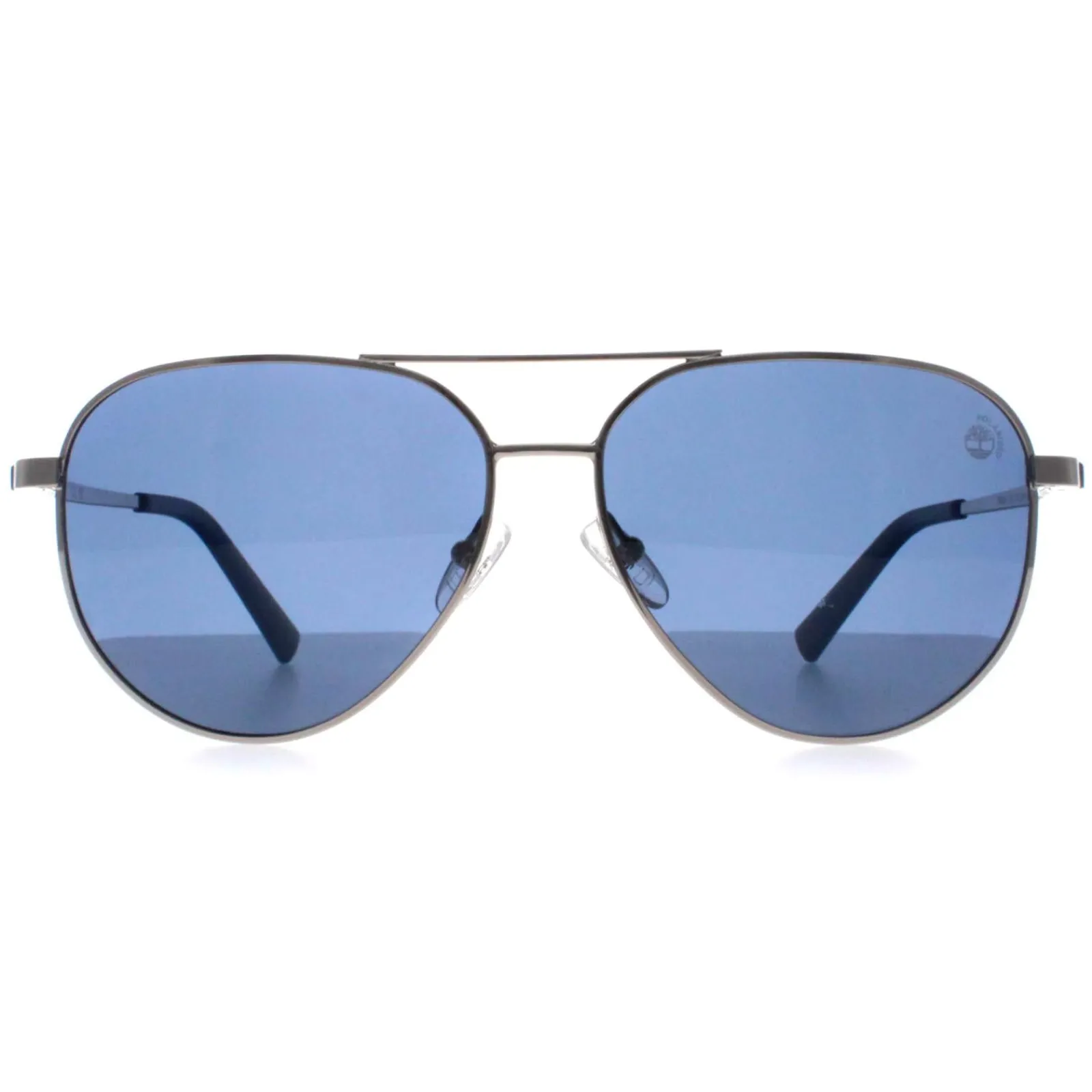 Timberland Polarised^Sunglasses TB9304 08D Shiny Gunmetal Smoke Polarised