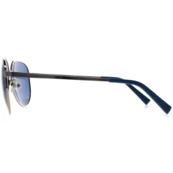 Timberland Polarised^Sunglasses TB9304 08D Shiny Gunmetal Smoke Polarised