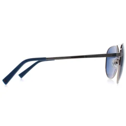 Timberland Polarised^Sunglasses TB9304 08D Shiny Gunmetal Smoke Polarised