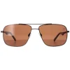 Timberland Polarised^Sunglasses TB9107 50H Dark Brown Brown Polarized