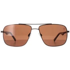 Timberland Polarised^Sunglasses TB9107 50H Dark Brown Brown Polarized