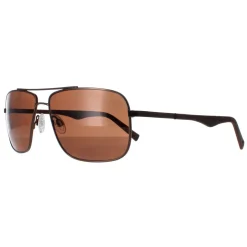 Timberland Polarised^Sunglasses TB9107 50H Dark Brown Brown Polarized