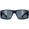 Timberland Polarised^Sunglasses TB9215 91D Matte Blue Smoke Polarised