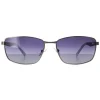 Timberland Polarised^Sunglasses TB9233 09D Matte Gunmetal Smoke Polarized