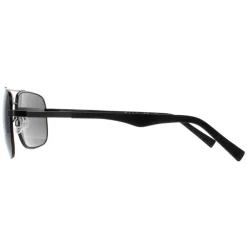 Timberland Polarised^Sunglasses TB9107 02D Matte Black Smoke Polarized