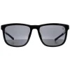 Timberland Polarised^Sunglasses TB9162 01D Black Grey Polarised