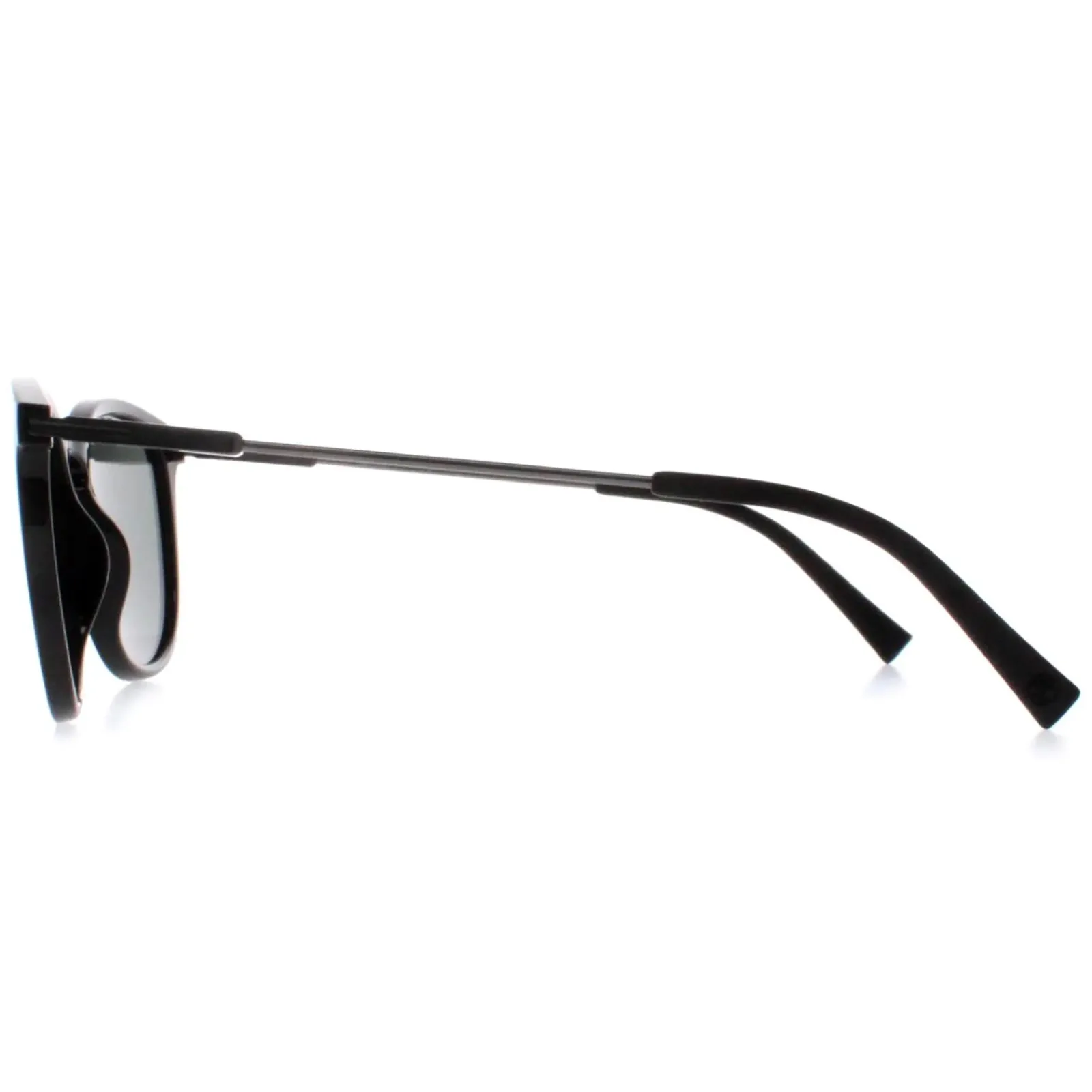 Timberland Polarised|Round^Sunglasses TB9291-H 01R Shiny Black Green Polarised
