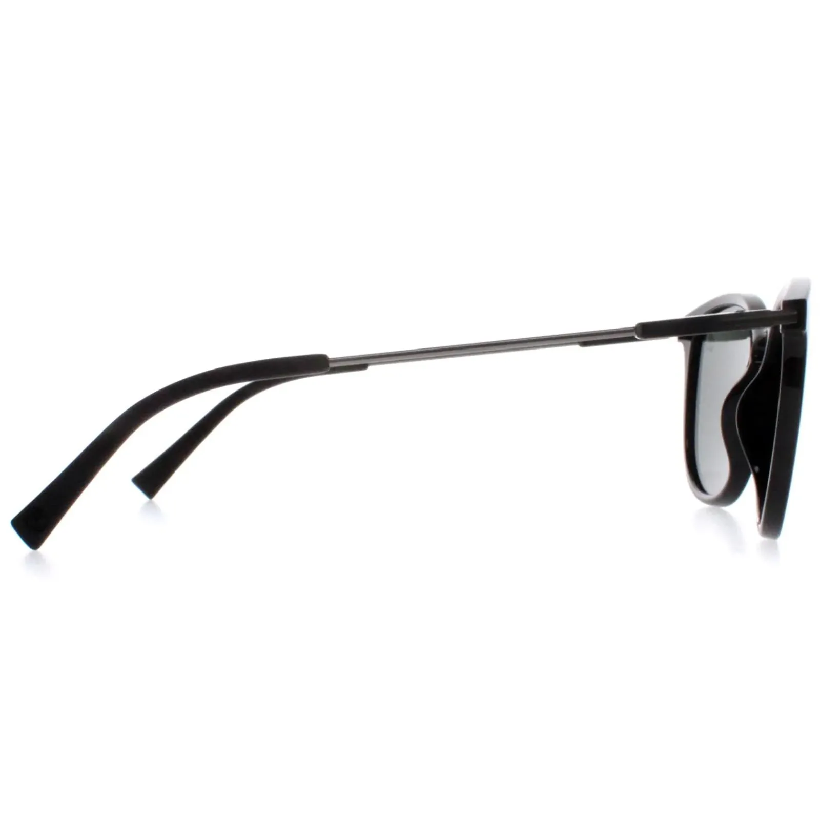 Timberland Polarised|Round^Sunglasses TB9291-H 01R Shiny Black Green Polarised