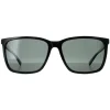 Timberland Polarised|Square^Sunglasses TB9280-H 01R Shiny Black Green Polarized