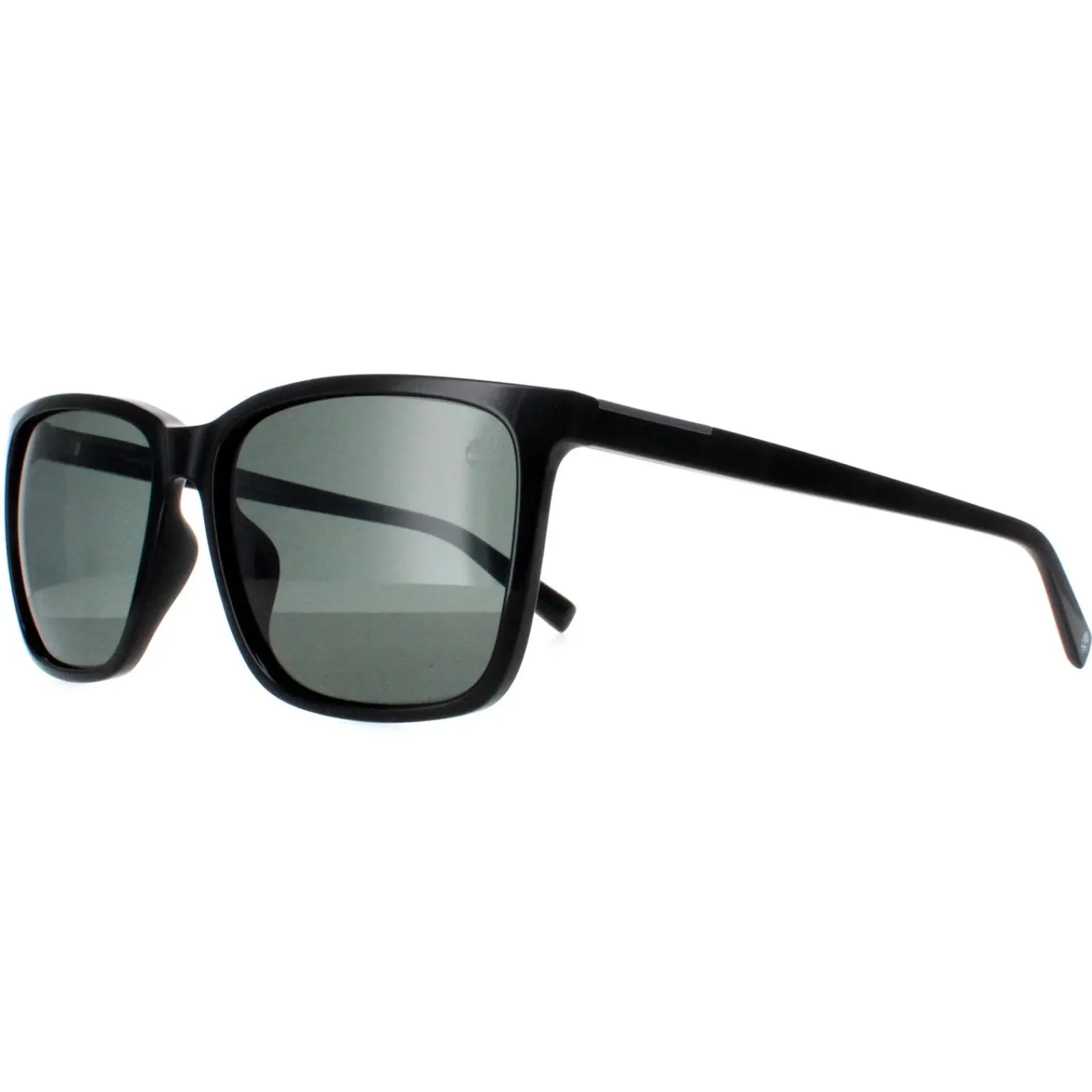 Timberland Polarised|Square^Sunglasses TB9280-H 01R Shiny Black Green Polarized