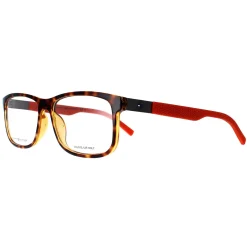 Tommy Hilfiger Tommy Hilfiger|Rectangle^Glasses Frames TH1446 L9G Havana Orange Men