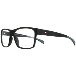 Tommy Hilfiger Tommy Hilfiger|Rectangle^Glasses Frames TH 1747 O6W Matte Black Grey Men