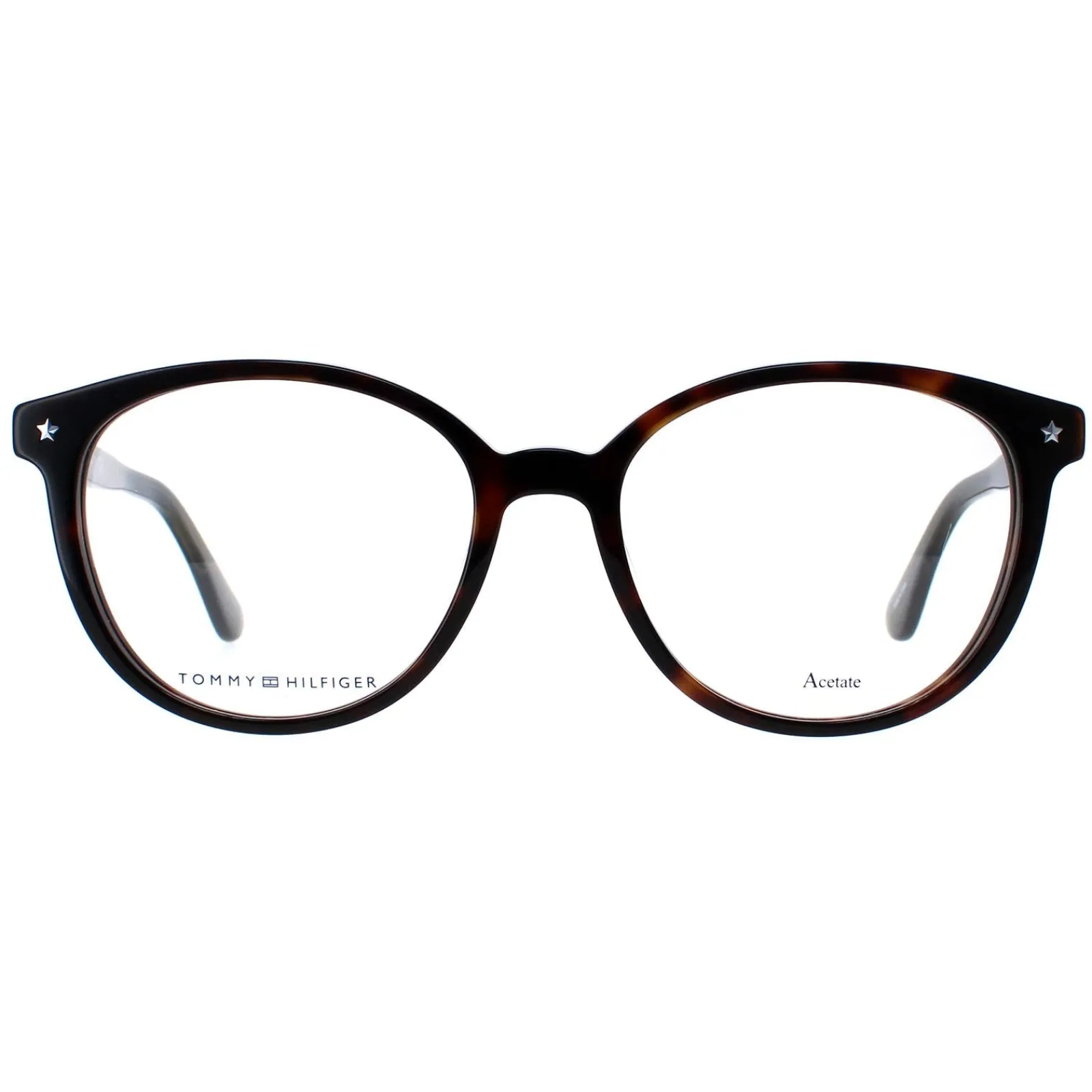 Tommy Hilfiger Round|Round^Glasses Frames TH1552 086 Dark Havana Women