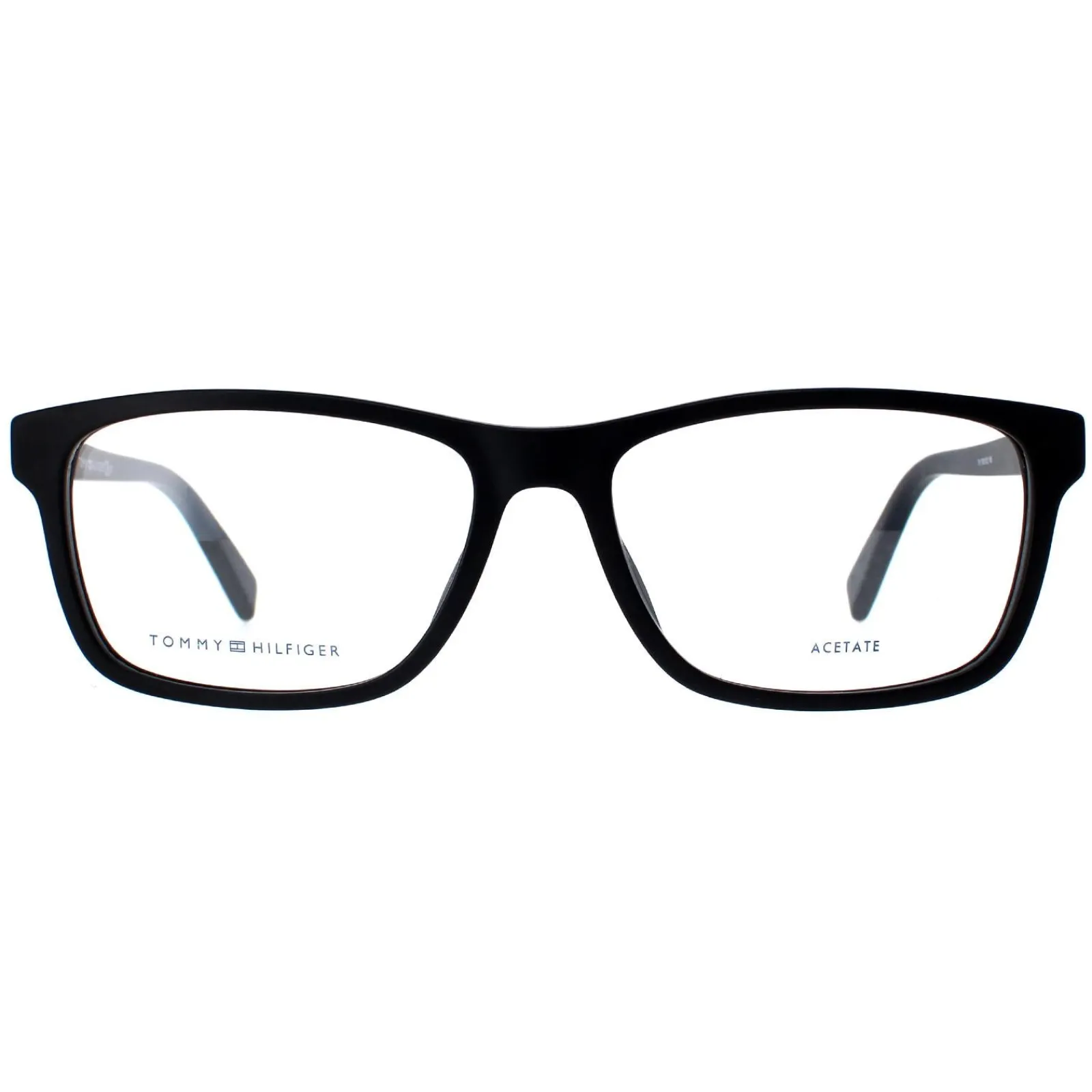 Tommy Hilfiger Rectangle|Tommy Hilfiger^Glasses Frames TH1760 003 Matte Black Men Women