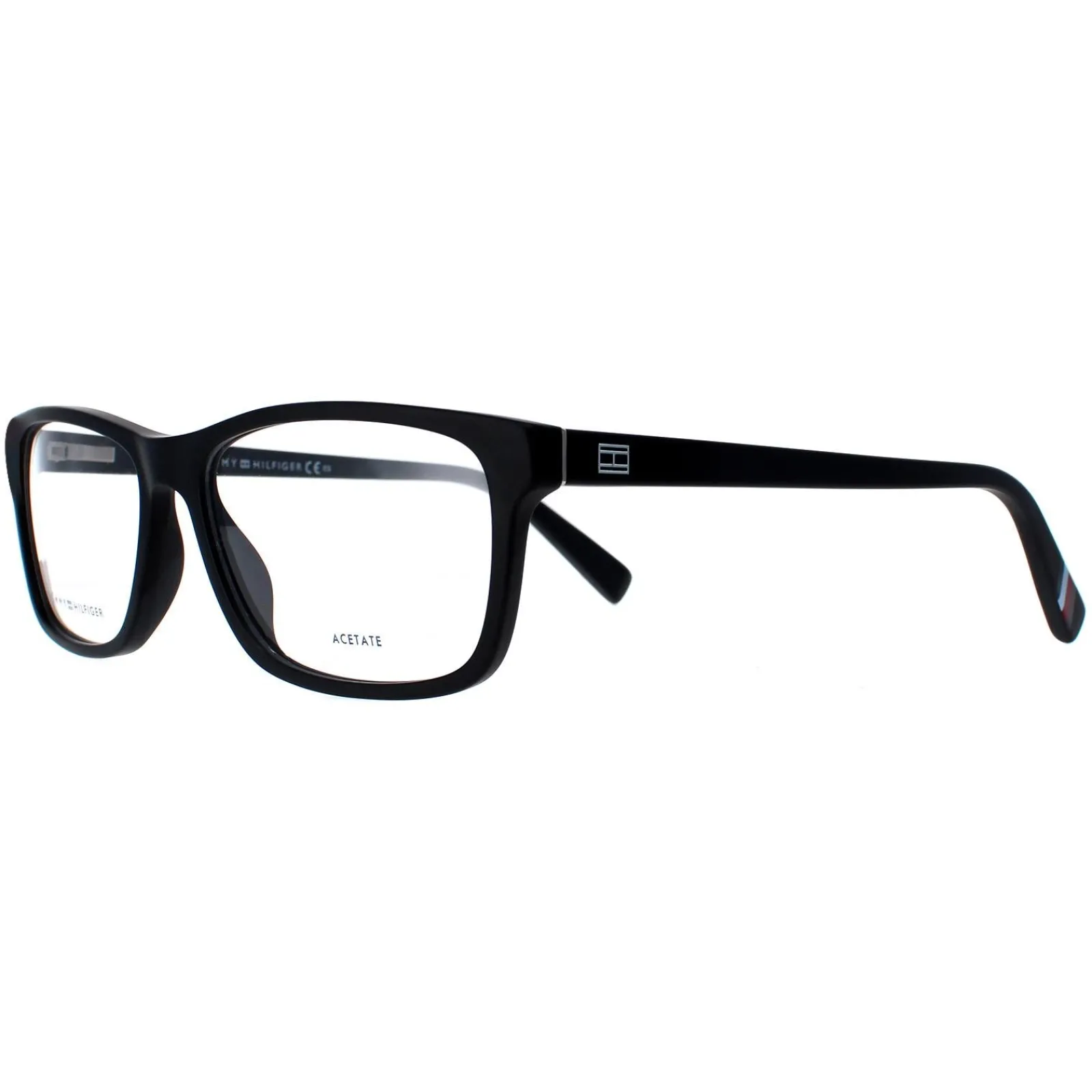 Tommy Hilfiger Rectangle|Tommy Hilfiger^Glasses Frames TH1760 003 Matte Black Men Women