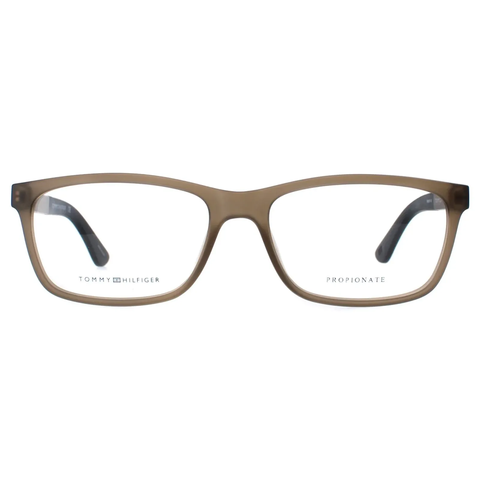 Tommy Hilfiger Tommy Hilfiger|Rectangle^Glasses Frames TH1478 SIF Matte Olive Men