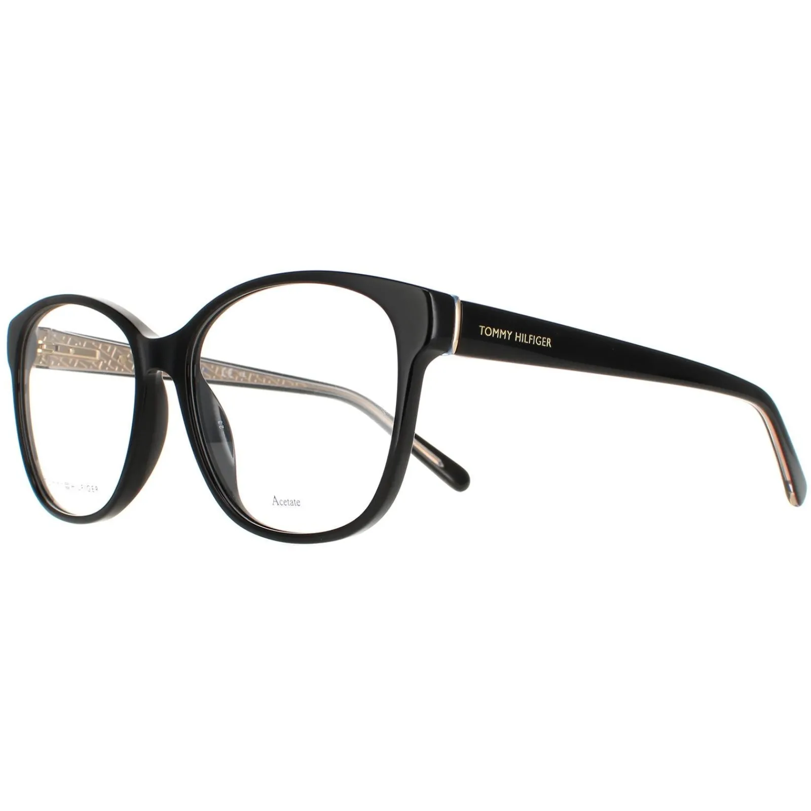 Tommy Hilfiger Round|Round^Glasses Frames TH 1780 807 Black Women