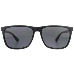 Tommy Hilfiger Rectangle^Sunglasses TH1547/S 003 IR Matte Black Grey