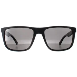 Tommy Hilfiger Polarised|Rectangle^Sunglasses TH 2043 003 M9 Matte Black Grey Polarized