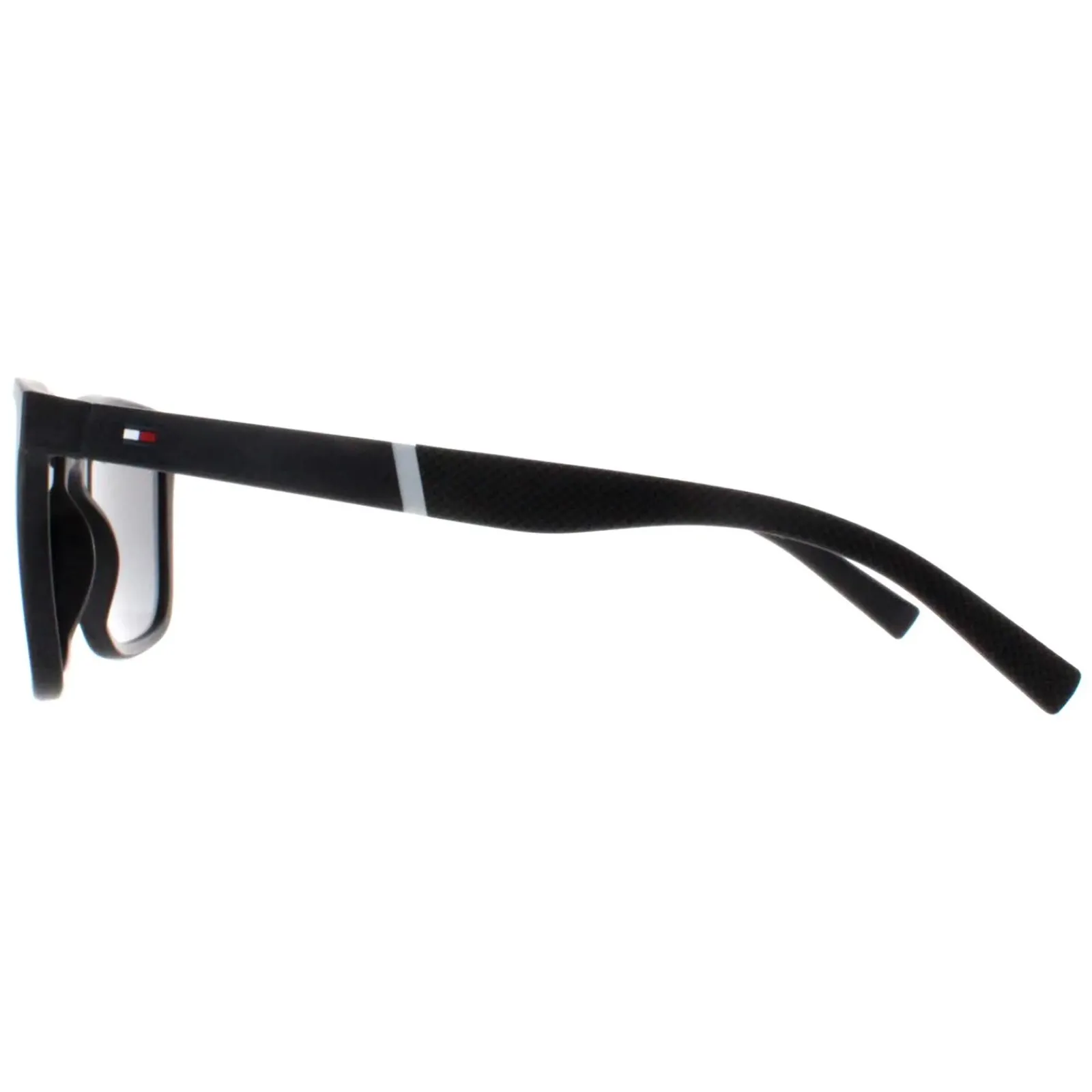 Tommy Hilfiger Polarised|Rectangle^Sunglasses TH 2043 003 M9 Matte Black Grey Polarized