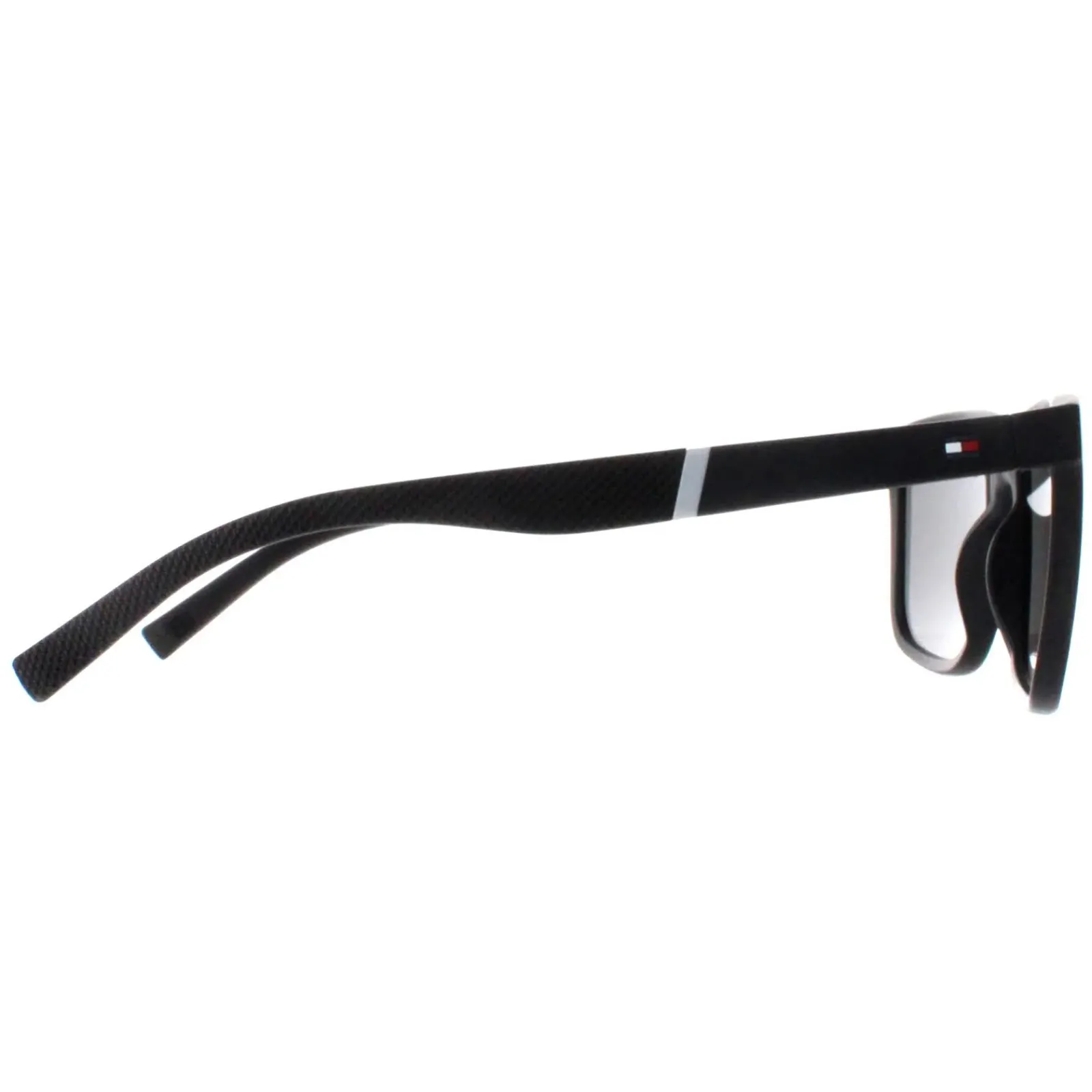 Tommy Hilfiger Polarised|Rectangle^Sunglasses TH 2043 003 M9 Matte Black Grey Polarized